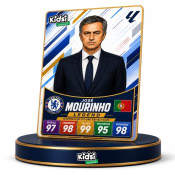 کارت مربی فوتبال ژوزه مورینیو مدل Legend