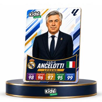کارت مربی فوتبال کارلو آنچلوتی مدل Legend