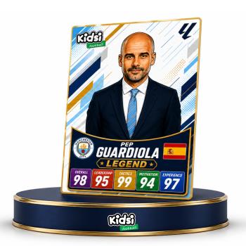 کارت مربی فوتبال پپ گواردیولا مدل Legend